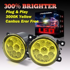 Par de lâmpadas de para-choque dianteiro amarelas de farol de neblina de LED para 2008-2014 Ford Focus comprar usado  Enviando para Brazil