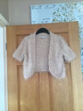 Fluffy sequinned bolero for sale  HORNSEA