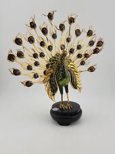 Cloisonne peacock figural for sale  Katy