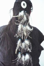 Boho hippie feder gebraucht kaufen  München