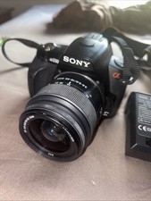 Câmera Digital SLR Sony Alpha DSLR-A230 com 18-55mm, Lente F5.6, Carregador, usado comprar usado  Enviando para Brazil