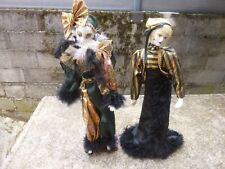 Poupees porcelaine chiffons d'occasion  Onet-le-Château