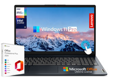 Notebook Lenovo 15.6" alta definição total, Intel i5-1235U, 24GB de RAM e SSD de 1TB, Win 11 Pro + Office comprar usado  Enviando para Brazil
