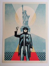 Shepard fairey lennon d'occasion  Le Rove