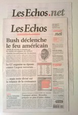 Echos octobre 2001 d'occasion  Périgueux