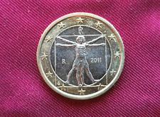 Moneta italia euro usato  Verduno