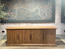 Rustic wooden sideboard for sale  MILTON KEYNES