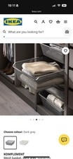 Ikea komplement dark for sale  DIDCOT