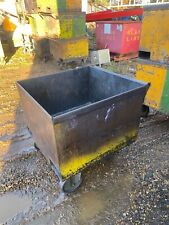 Wheeled metal bin for sale  NORWICH
