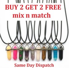 Crystals pendant necklace for sale  PLYMOUTH