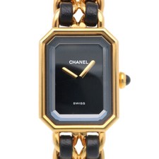 Pulseira elegante folheada a ouro CHANEL Premiere L relógios H0001 usada comprar usado  Enviando para Brazil