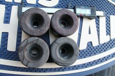 Usado, Conjunto de 4 rodas de skate San Francisco Skate preto macio 64mm x 40mm década de 1980 WF3 comprar usado  Enviando para Brazil