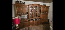 Wohnzimmerschrank eiche massiv gebraucht kaufen  Heroldsbach