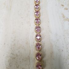 Pink white crystal for sale  UK