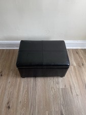 Storage ottoman black for sale  Chicago