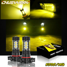 Usado, H16 bombillas LED antiniebla amarillas DRL para Para Chrysler Subaru Jeep Dodge comprar usado  Enviando para Brazil