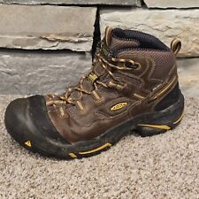 Botas de trabalho KEEN Utility Braddock Mid 1011242D biqueira de aço marrom tamanho masculino 10 D comprar usado  Enviando para Brazil