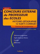 Usado, Concurso Externo De Profesor De Escuelas Historia-Geografía : 12 Temas comprar usado  Enviando para Brazil