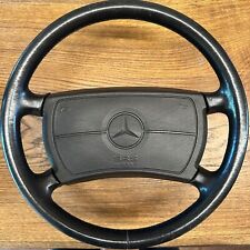 Mercedes 560SL Steering Wheel Black Leather R107 500SL 1986-89 lenkrad Original comprar usado  Enviando para Brazil