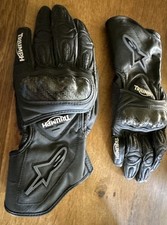 Motorcycle gloves triumph for sale  PETERLEE