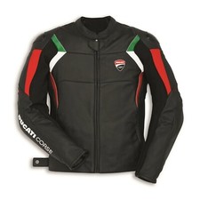 Nuova giacca in pelle Ducati Corse Motorrad Racing, giacca da motociclista MotoG comprar usado  Enviando para Brazil