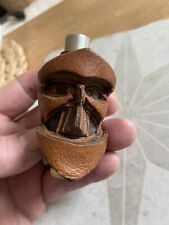 Unusual leather face for sale  LIVERSEDGE