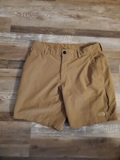Shorts masculino frente plana The North Face série A5 tamanho 34 algodão bronzeado com zíper mosca comprar usado  Enviando para Brazil