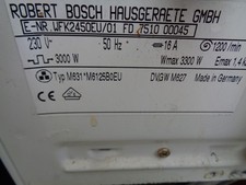 Bosch wfk2450eu motor gebraucht kaufen  Grebenhain