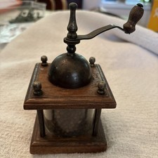 Moedor de pimenta vintage manivela industrial vitoriano Japão, usado comprar usado  Enviando para Brazil