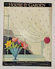 HOUSE & GARDEN Magazine April 1927 Ads Prints Cars Hawaii Interior Design comprar usado  Enviando para Brazil