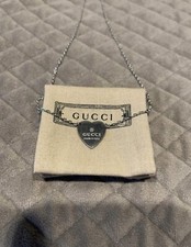 Gucci silver heart for sale  WALSALL