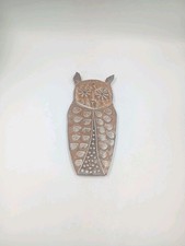 Hibou plaque céramique d'occasion  Roanne