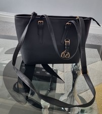 Women black leather for sale  BRADFORD