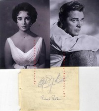 richard burton autograph for sale richard burton autograph for sale NOTTINGHAM
