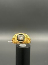 Siegelring vergoldet ring gebraucht kaufen  Leipzig
