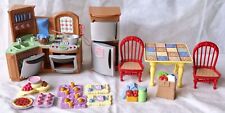 Móveis de cozinha Fisher Price Loving Family kitchenette comida telefone geladeira comprar usado  Enviando para Brazil