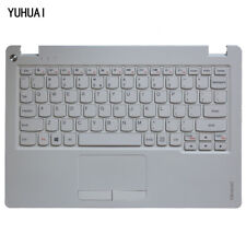 Funda superior con reposamanos LENOVO Ideapad 100S-11IBY para computadora portátil teclado inglés blanco segunda mano  Embacar hacia Argentina