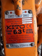 Kito kettenzug 063 gebraucht kaufen Kito kettenzug 063 gebraucht kaufen  Rosenfeld