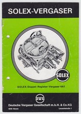 Handbuch solex doppel gebraucht kaufen  München