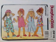 Usado, Macacão feminino SX S M L Butterick Busybodies 6814 costura padrão shorts verão comprar usado  Enviando para Brazil