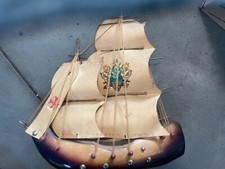 Modell segelschiff holz gebraucht kaufen  Mertingen