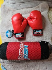 Boxsack boxhandschuhe boxset gebraucht kaufen  Gerhardshofen