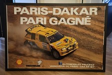 Affiches poster peugeot d'occasion  Montauban