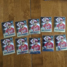 Lote de (10) SAL STEWART 2022 Bowman Chrome Draft HERDEIRO APARENTE cartão de novato controle remoto, usado comprar usado  Enviando para Brazil