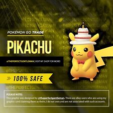 Chapéu de bolo Pikachu - Pokemon Trade GO - Evento Pokemon - #025 Gen 1 Kanto, usado comprar usado  Enviando para Brazil
