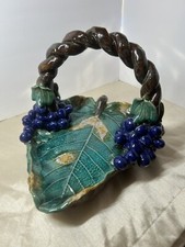 Majolica art leaf for sale  Rio Linda