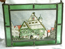 Antique glass painting d'occasion  Expédié en Belgium