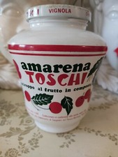 Barattolo amarena toschi usato  Ferrara