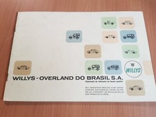 Catalogue brochure willys d'occasion  Pornichet