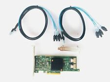 Usado, LSI 9207-8i 6Gbs SAS HBA P20 IT Mode For ZFS FreeNAS unRAID +2* 8087 SATA Cable comprar usado  Enviando para Brazil